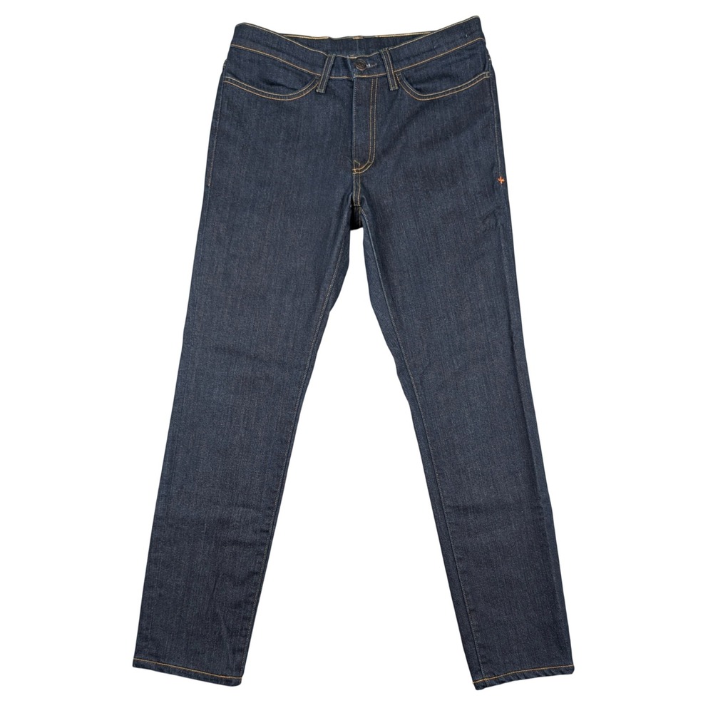 Imogene and Willie Jane Jeans Women 30 Indigo Dark Wash Straight Leg Made in USA